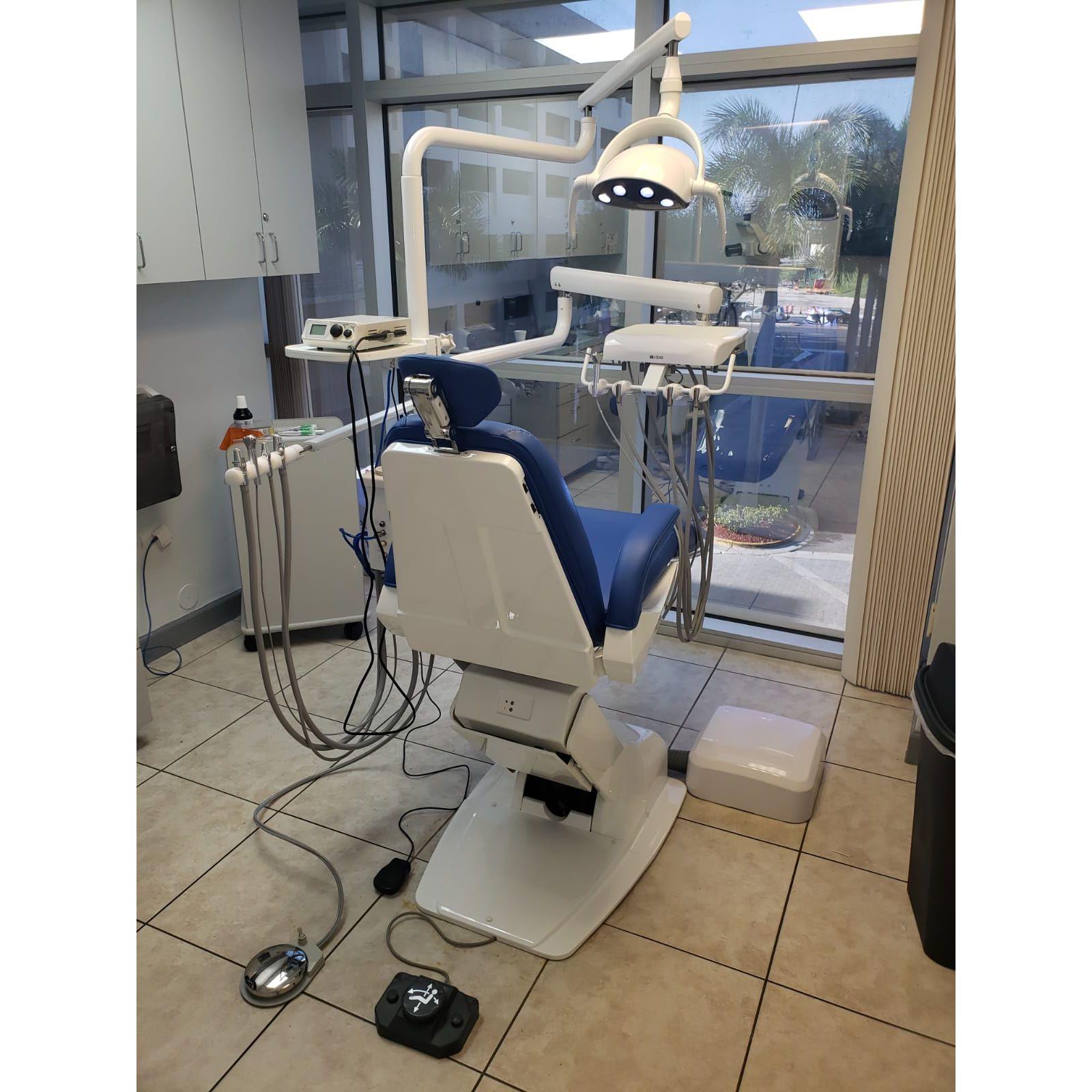 Refurbished Belmont Dental Chair With New ADS Unit & Light 565428 - DENTAMED USA