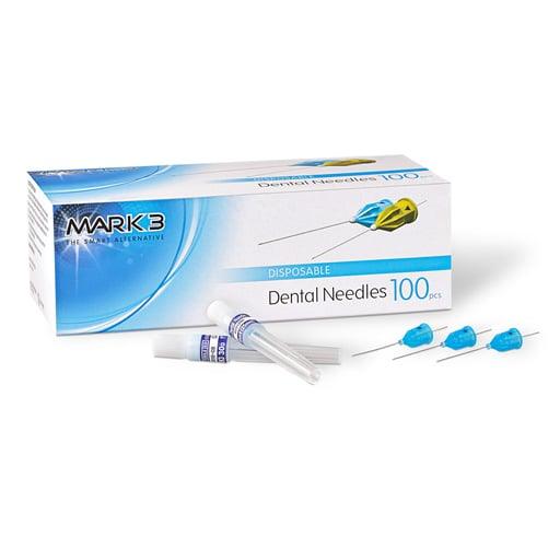 Needles Plastic Hub 100/pk - MARK3 - DENTAMED USA