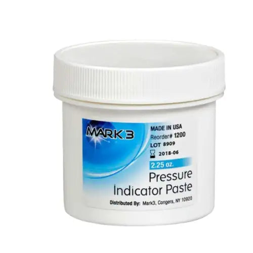 MARK 3 Pressure Indicator Paste (PIP) 2.25oz 100-1200 Pressure Indicator Paste mark-3-pressure-indicator-paste-pip-2-25oz-100-1200 DENTAMED