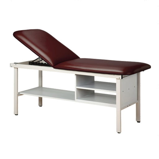 Clinton Alpha Series Treatment Table with Shelving 3030 Examination Chairs & Tables clinton-alpha-series-treatment-table-with-shelving-3030 