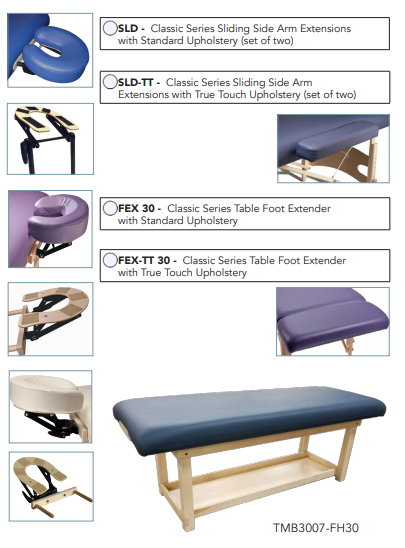 Custom Craftworks Classic Series Taj Mahal Basic Stationary Table W/ Enclosed Cabinet TMCAB3007-FH28