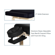 Custom Craftworks Spa Series Aura Basic Stationary Table I9337 - DENTAMED USA