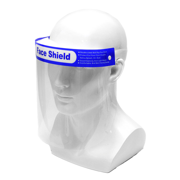 Anti-Fog Disposable Face Shield Blue 1/pk - MARK3® 100-1980 Anti-Fog Disposable Face Shield Blue