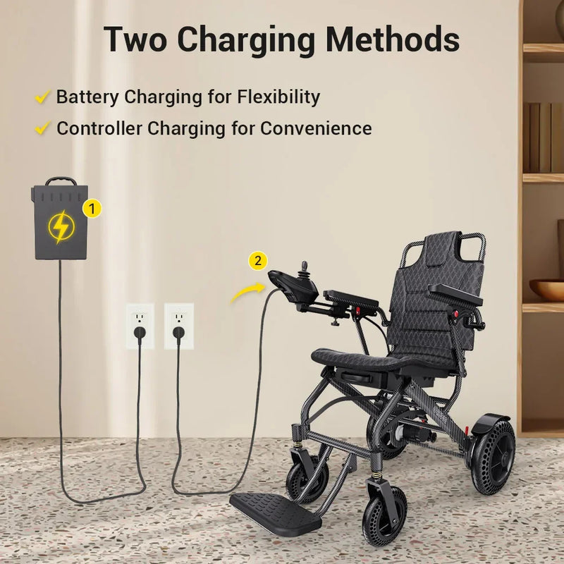 Easwe® A10 - Lightweight Electric Wheelchair - Dentamed USA