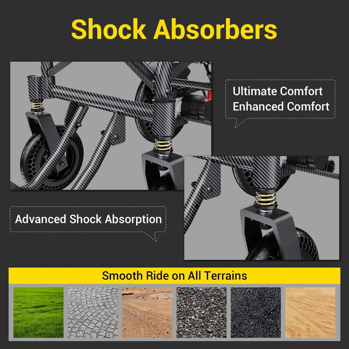 Easwe® A10 - Lightweight Electric Wheelchair