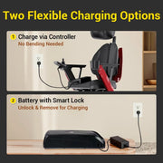 Easwe® L10 – Luxury Electric Wheelchair with Adjustable Seat Height - Dentamed USA