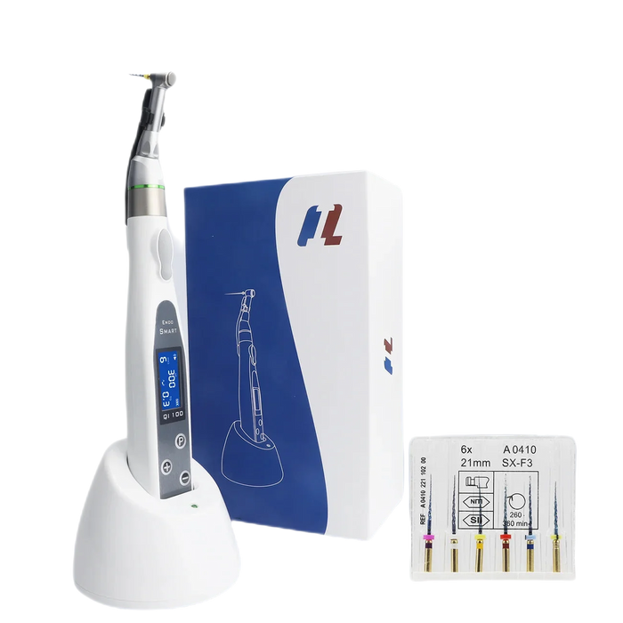 Endomotor 16:1 Dental Reduction Equipment Wireless Endo with LED Light Imported Motor Root Canal Instrument Dentist Tips