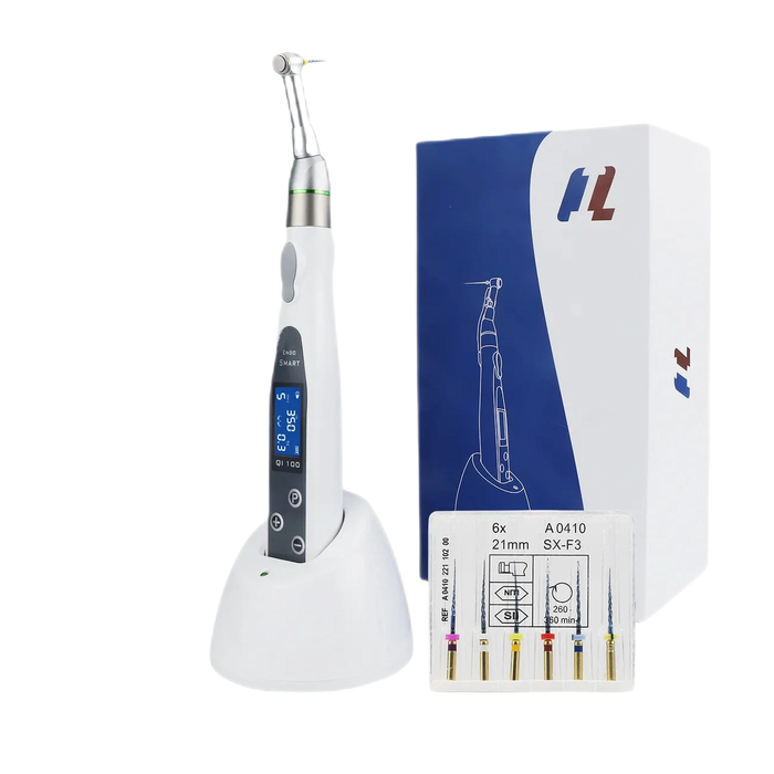 Endomotor 16:1 Dental Reduction Equipment Wireless Endo with LED Light Imported Motor Root Canal Instrument Dentist Tips