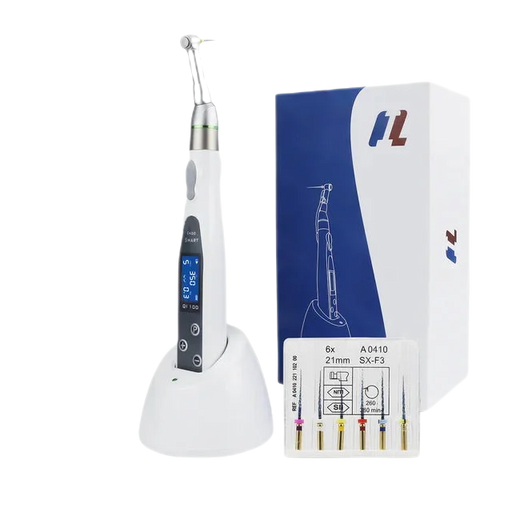 Endomotor 16:1 Dental Reduction Equipment Wireless Endo with LED Light Imported Motor Root Canal Instrument Dentist Tips