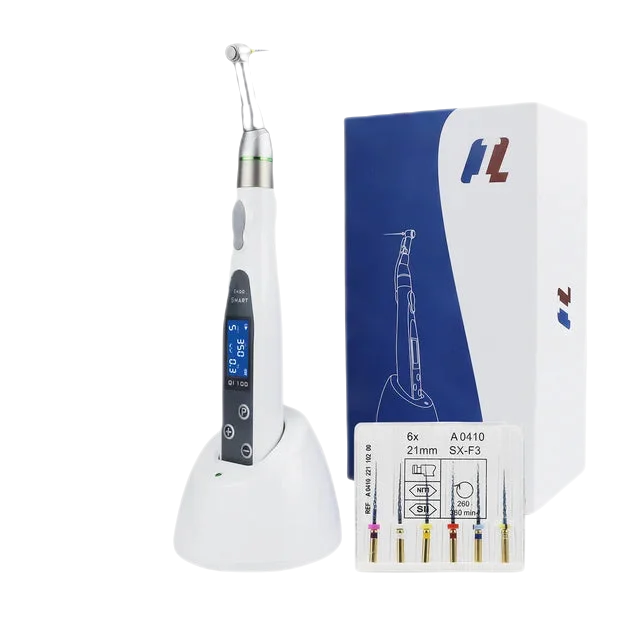 Endomotor 16:1 Dental Reduction Equipment Wireless Endo with LED Light Imported Motor Root Canal Instrument Dentist Tips