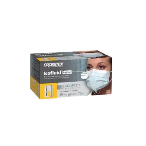 Isofluid Face Masks. Crosstex Latex free. Box/50. Isofluid Face Masks isofluid-face-masks-crosstex-latex-free-box-50 DENTAMED USA Blue