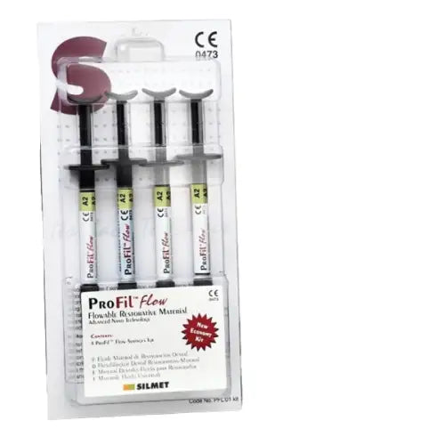 Silmet ProFil Flow A1 Syringe 1gm. 4/pk. & 10 tips - 104-160003 ProFil Flow A1 Syringe 1gm