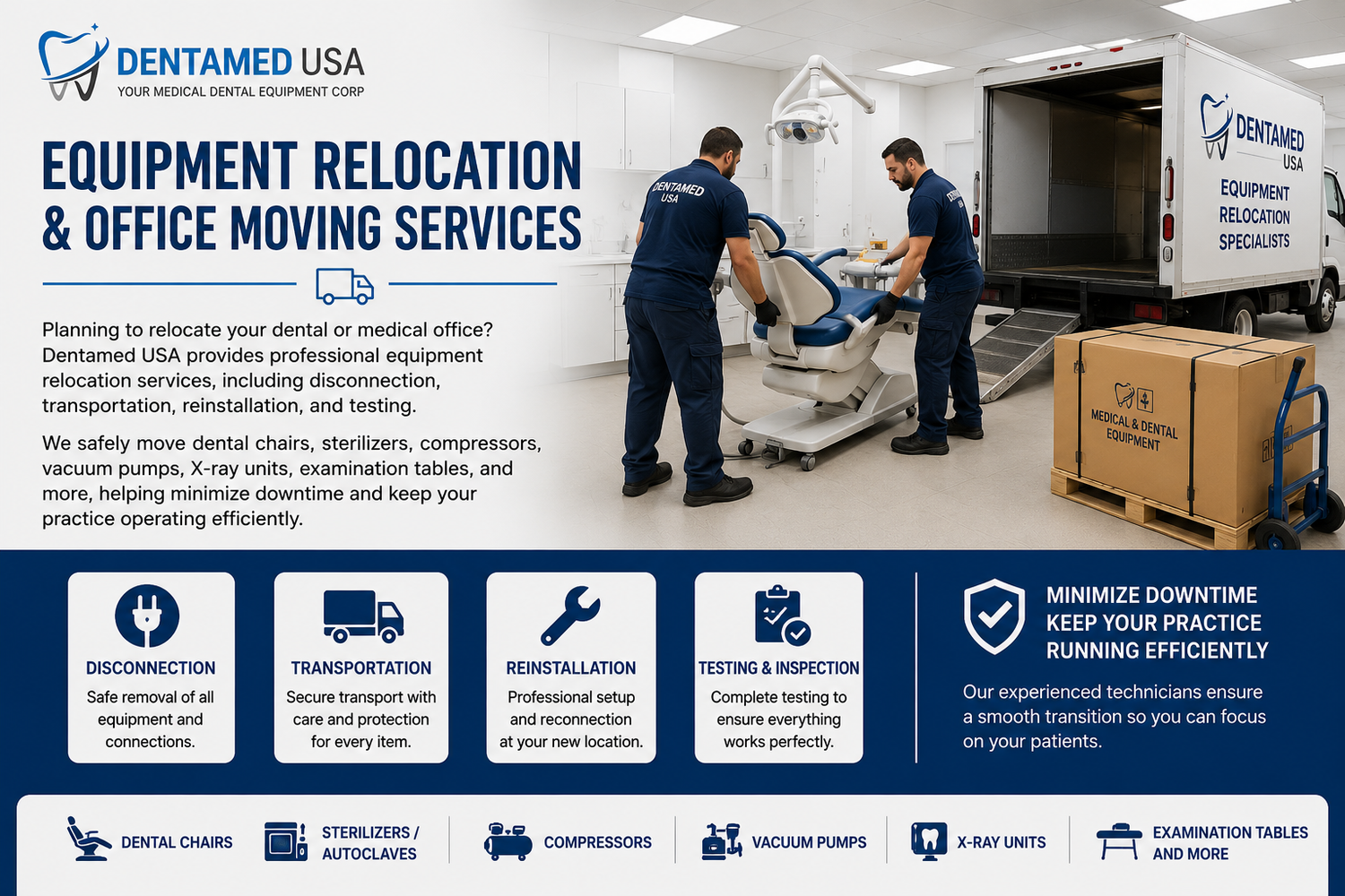 Equipment Relocation & Office Moving Services