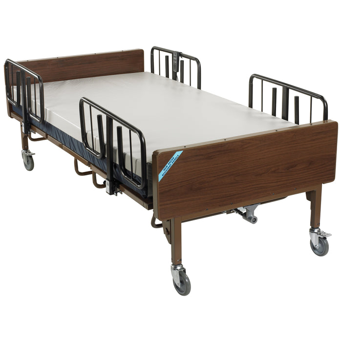 Full Electric Hospital Bed Bariatric 600 lb - ABL-B700 Hospital Bed With Rails (Half or Full) and Mattress Hospital Bed