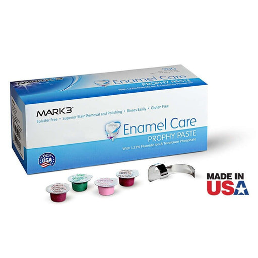 ENAMEL CARE PROPHY PASTE 200/PK - MARK3 / 100-1560 ENAMEL CARE PROPHY PASTE enamel-care-prophy-paste-200-pk-mark3-100-1560 DENTAMED USA