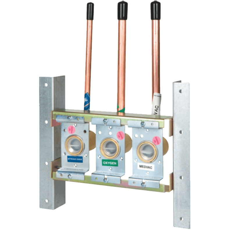Belmed Triple Outlet Rough – In Assemblies Concealed - DENTAMED USA