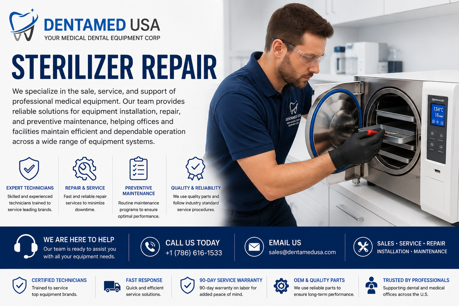 Sterilizer Repair