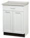 Clinton 8821-AF Fashion Finish, Molded Top Treatment Cabinet with 2 Doors and 1 Drawer - DENTAMED USA